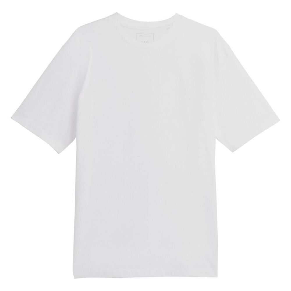 Y-3 Mens Sketch Logo Single Jersey T-Shirt / White